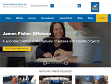 Tablet Screenshot of fisheroffshore.com